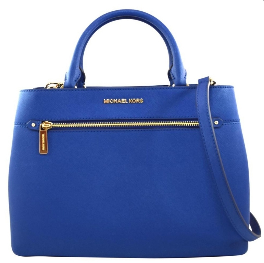 Michael Kors Hailee Large Leather Satchel